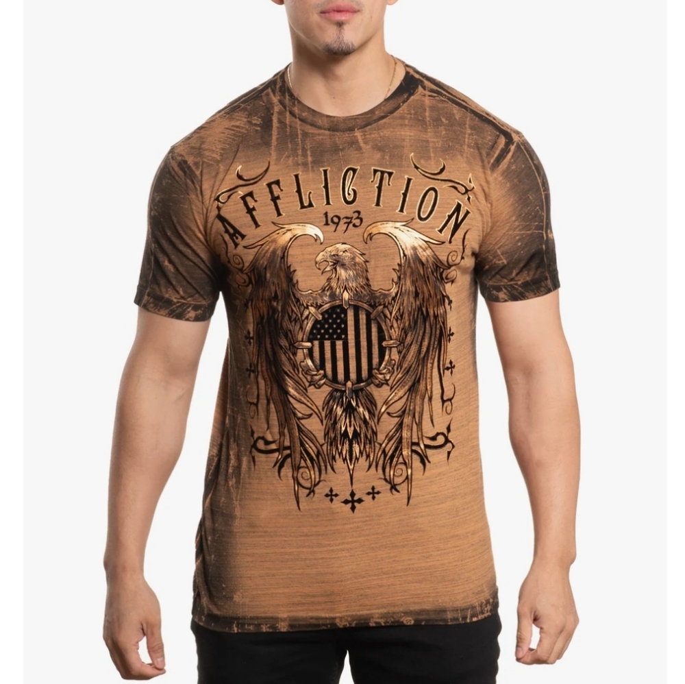 NWT Affliction Men's IRON PLEDGE Tee